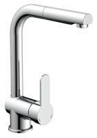 Ngk Schutte london ééngreepsmeraan keuken met uittrekbare uitloop | chroom - 79700 - 79700