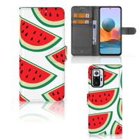 Xiaomi Redmi Note 10 Pro Book Cover Watermelons - thumbnail