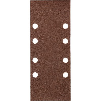 Schuurstroken, Hout en Metaal, Korund, 93x230mm, geperforeerd, Type B Schuurpapier