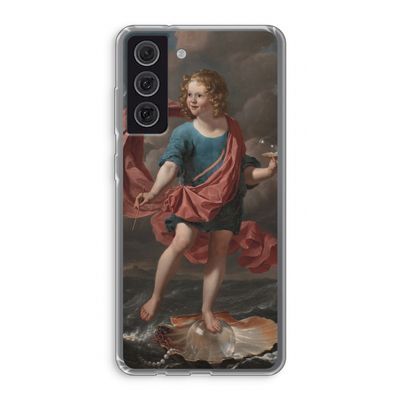 Soap Bubbles: Samsung Galaxy S21 FE Transparant Hoesje