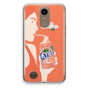 Peach please!: LG K10 (2017) Transparant Hoesje