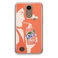 Peach please!: LG K10 (2017) Transparant Hoesje