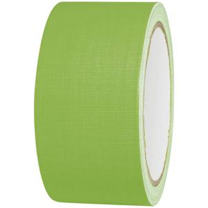 TOOLCRAFT 80FL5025GC 80FL5025GC Textieltape 80FL5025GC Neon-groen (l x b) 25 m x 50 mm 1 stuk(s)