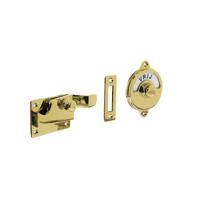 Intersteel WC-overslagTira met bocht messing gelakt - 0013.370005