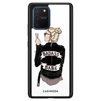 Samsung Galaxy S10 Lite hoesje - Badass babe blondine