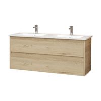 Badkamermeubel AquaSplash Hayat 120x46x52 cm Eiken Aquasplash