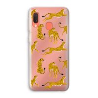 Luipaard: Samsung Galaxy A20e Transparant Hoesje Luipaard: Samsung Galaxy A20e Transparant Hoesje