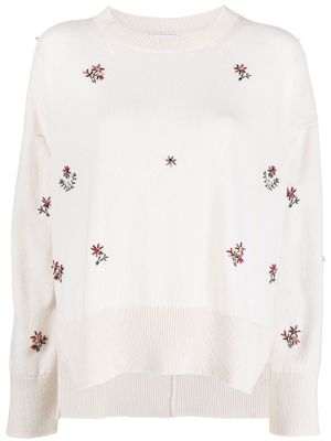 Barrie pull Iconic en cachemire - Tons neutres