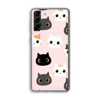 Katten: Samsung Galaxy S21 Plus Transparant Hoesje