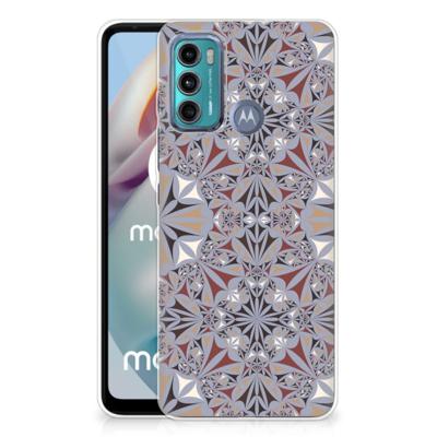Motorola Moto G60 | TPU | Siliconen hoesje | Flower Tiles