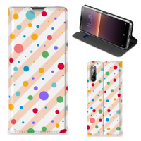 Sony Xperia L4 Hoesje met Magneet Dots