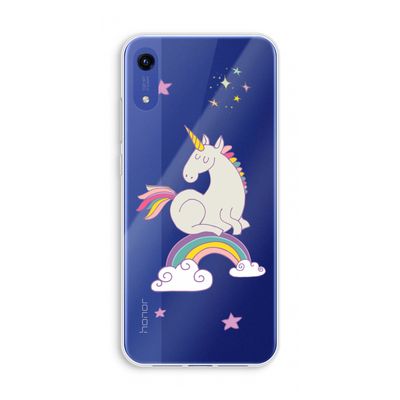 Regenboog eenhoorn: Honor Play 8A Transparant Hoesje