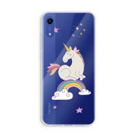 Regenboog eenhoorn: Honor Play 8A Transparant Hoesje
