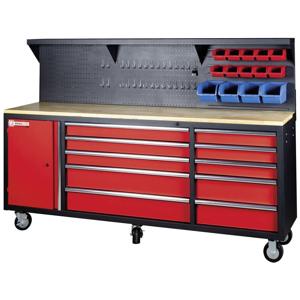 Holzmann Maschinen WEWA2130 Werkbank Kleur (specifiek): Rood, Antraciet