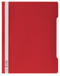 Durable CLEAR VIEW FOLDER 2570 A4 stofklepmap Rood