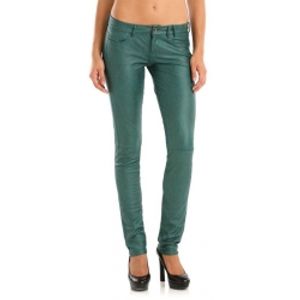 JEGGING BIKER - Guess - Broeken - Groen