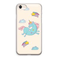 Vliegende eenhoorn: iPhone 8 Transparant Hoesje