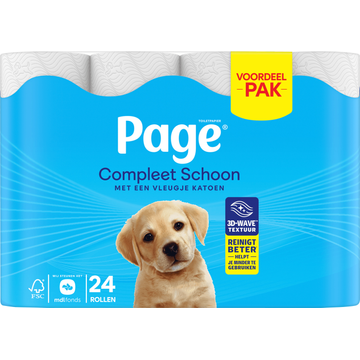 Page Compleet Schoon Toiletpapier 24rollen bij Jumbo