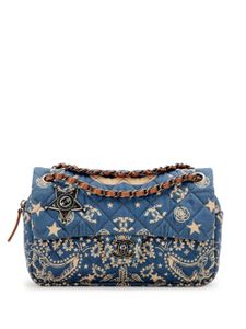 CHANEL Pre-Owned sac porté épaule Paris Dallas Metiers D'art médium (2013-2014) - Bleu