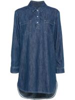 A.P.C. robe courte Texas en jean - Bleu - thumbnail