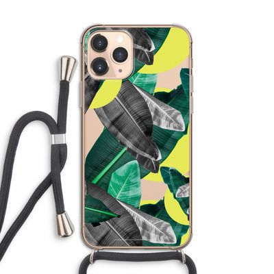 Fantasie jungle: iPhone 11 Pro Transparant Hoesje met koord