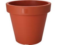 Bloempot rond 20 x 18 cm terracotta Nampook - Nampook