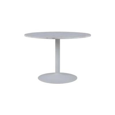 Eetkamertafel Eleja marmer guangxi (rond) - wit - Ø80x45 cm
