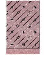 Gucci couverture à motif monogrammé - Rose