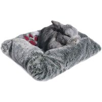 Rosewood Snuggles pluche mand / bed knaagdier - thumbnail