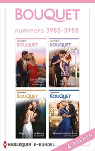 Bouquet e-bundel nummers 3985 - 3988 - Angela Bissell, Kate Hewitt, Kelly Hunter, Chantelle Shaw - ebook