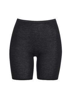 Hanro Dames ski ondergoed Wol & Zijde Short leg black 071421