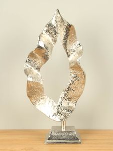 Aluminium Vlam, 56 cm