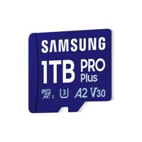 Samsung Pro Plus microSDXC 1TB + SD-adapter Micro SD-kaart Blauw