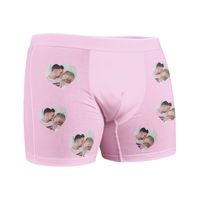 Boxershort bedrukken - L - Roze Boxershort bedrukken - L - Roze