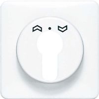 528  - Cover plate for switch cream white 528