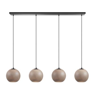 ETH 4-lichts hanglampOrb Saturn recht met uniek effect - 05-HL4267-3095