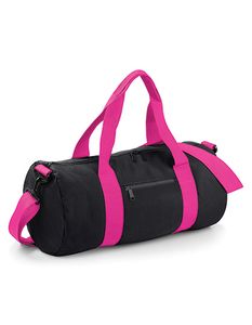 Atlantis BG140 Original Barrel Bag - Black/Fuchsia - 50 x 25 x 25 cm