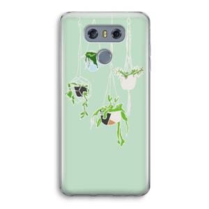 Hang In There: LG G6 Transparant Hoesje