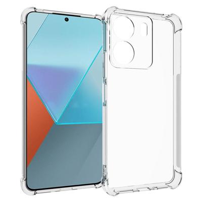 Anti-shock Back Cover voor de Xiaomi Redmi 13C 4G Transparant