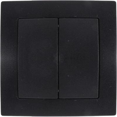 Benson inbouw schakelaar serie zwart - 4650035