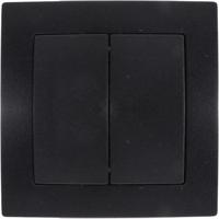 Benson inbouw schakelaar serie zwart - 4650035