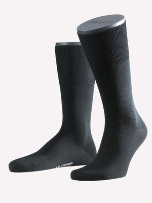 FALKE - Falke Airport - Zwart - Zwart - 3000, Maat:43-44