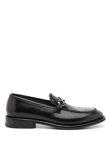 Ferragamo mocassins en cuir - Noir