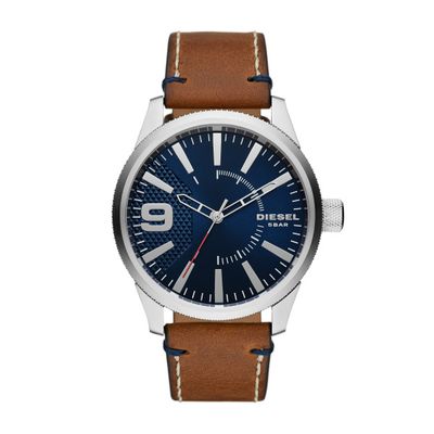 Horlogeband Diesel DZ1898 Leder Bruin 24mm