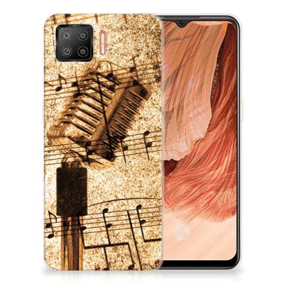 OPPO A73 4G | Siliconen hoesje | met foto Bladmuziek