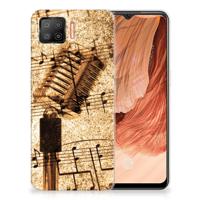 OPPO A73 4G | Siliconen hoesje | met foto Bladmuziek