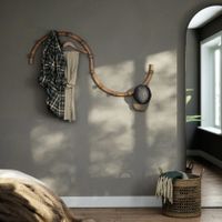 Umbra Slinka Binnen Jashaak Walnoot 4 stuk(s) - thumbnail