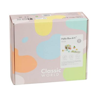 Classic World baby hello speelgoed box 6-12 maanden