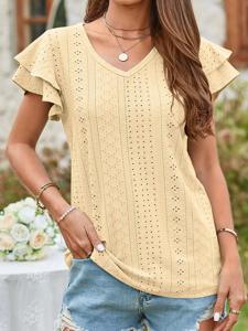 Loose Plain Casual Shirt