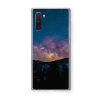 Travel to space: Samsung Galaxy Note 10 Transparant Hoesje